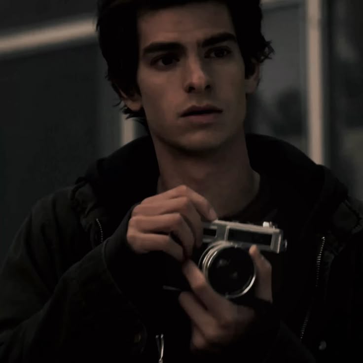 Peter Parker with camera